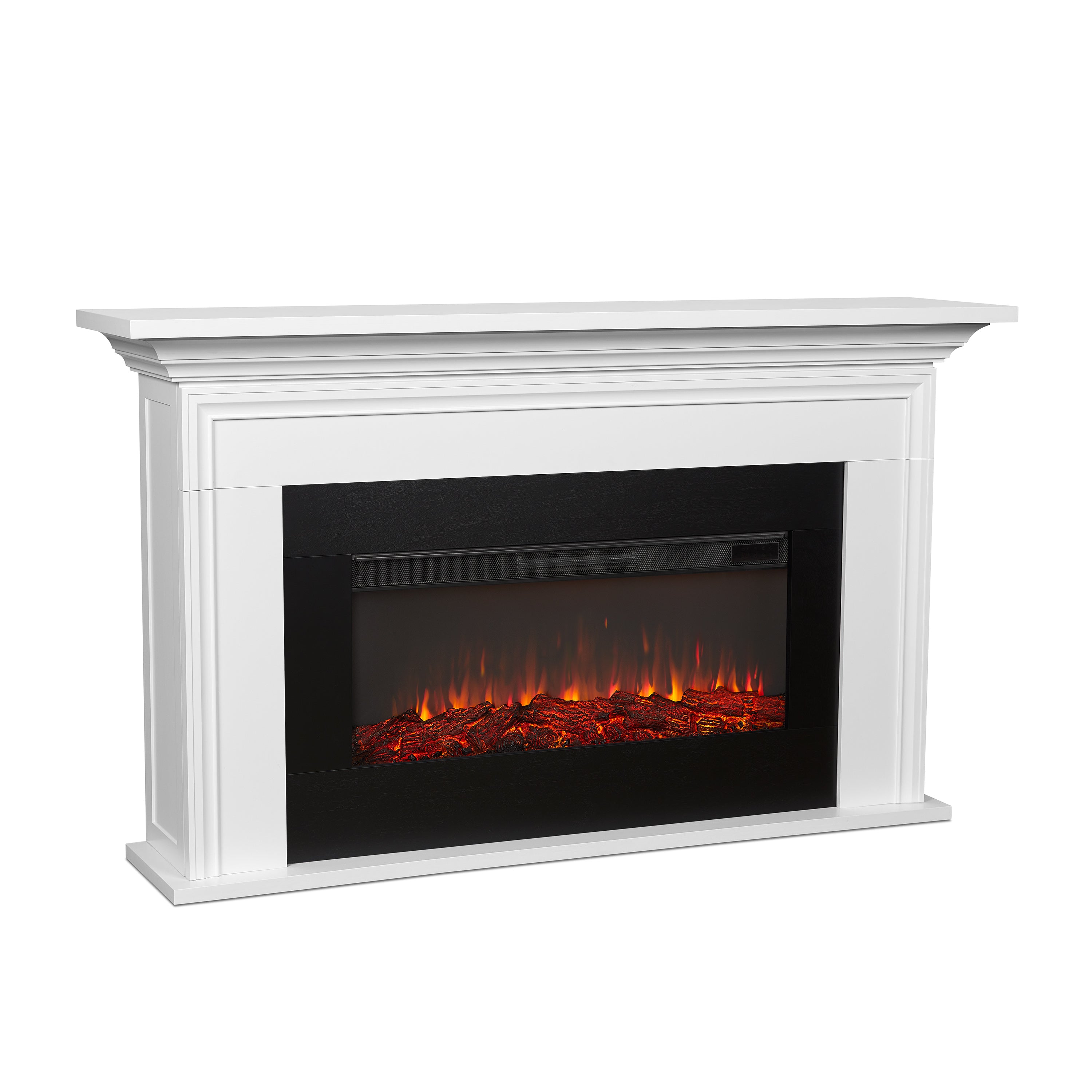 Real Flame Cleo Landscape Mantel with Electric Fireplace - 13065E