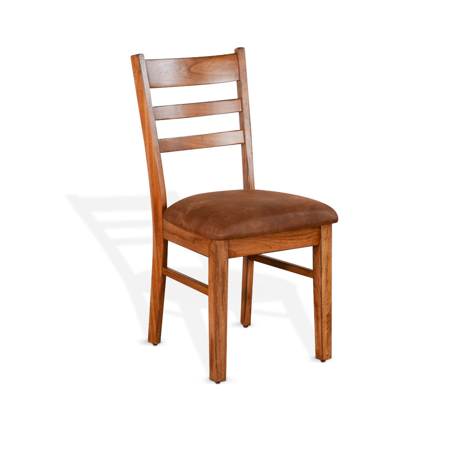 Sunny Designs Sedona Ladderback Chair w/Cushion Seat - 1616RO2-CT