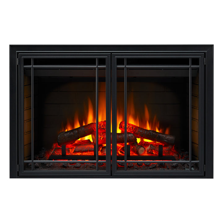 SimpliFire 30" Electric fireplace insert SF-INS30 with mission door front