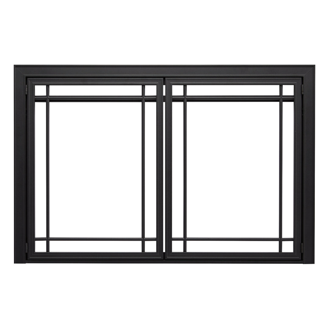 SimpliFire 25" Electric fireplace insert SF-INS25 mission door front