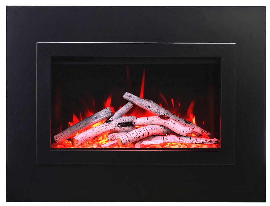 Amantii Traditional Bespoke 33” Electric Fireplace Wi-Fi Capable w/Trim Option – TRD-33-BESPOKE