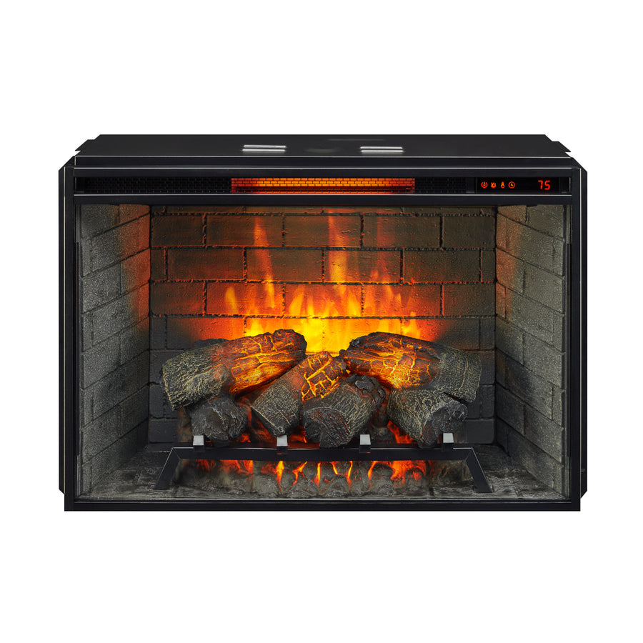 33" Electric Fireplace Insert