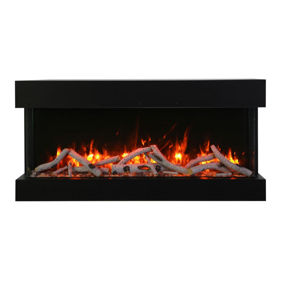 Amantii 60″ 3-Sided Indoor / Outdoor Electric Fireplace - 60-TRU-VIEW-XL