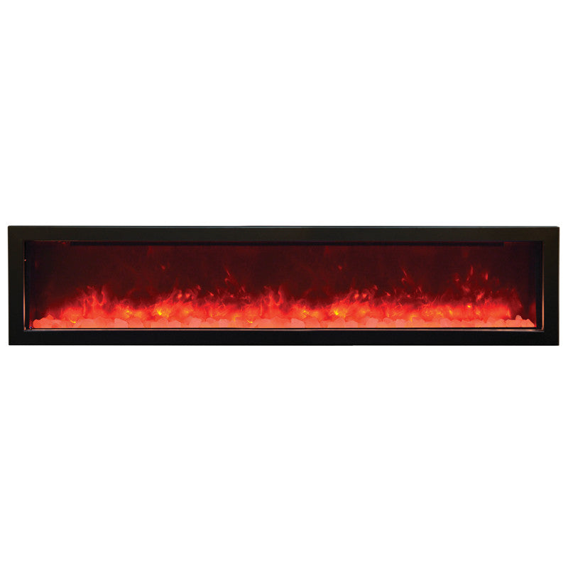 Amantii 72″ Panorama Slim Indoor / Outdoor Electric Fireplace - BI-72-SLIM-OD