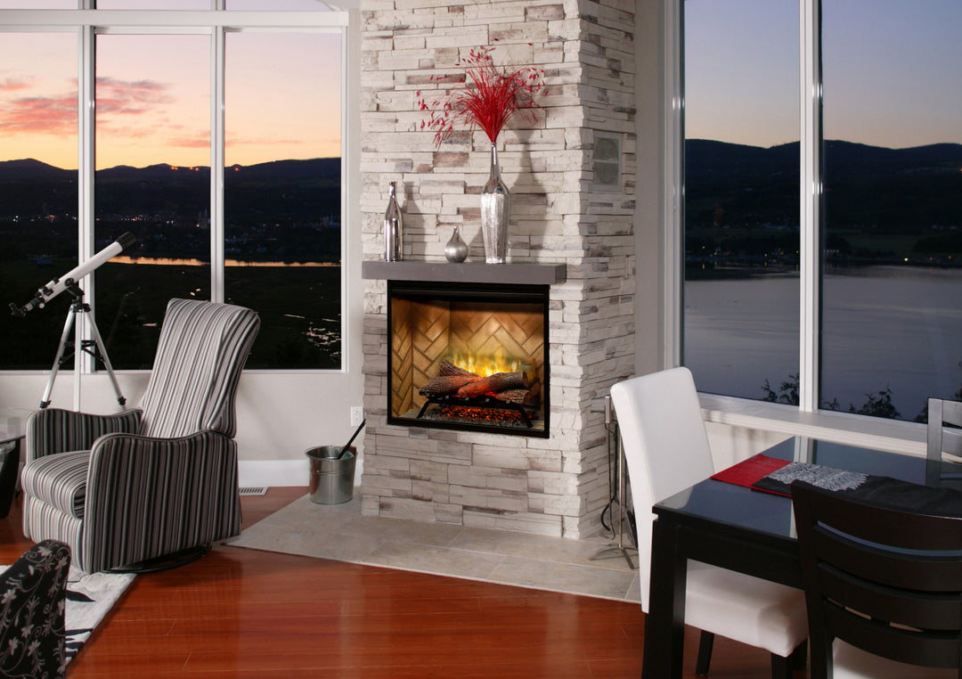 Dimplex RBF30 Built-in Electric Fireplace Insert In the Wall