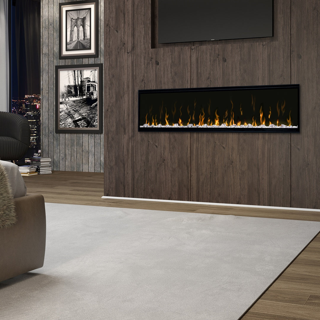Dimplex XLF60 Ignite Linear Electric Fireplace with Crystals