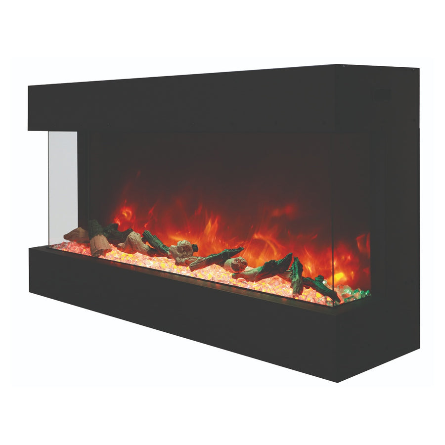 Amantii 40″ Deep 3-Sided Electric Fireplace 40-TRU-VIEW-XL