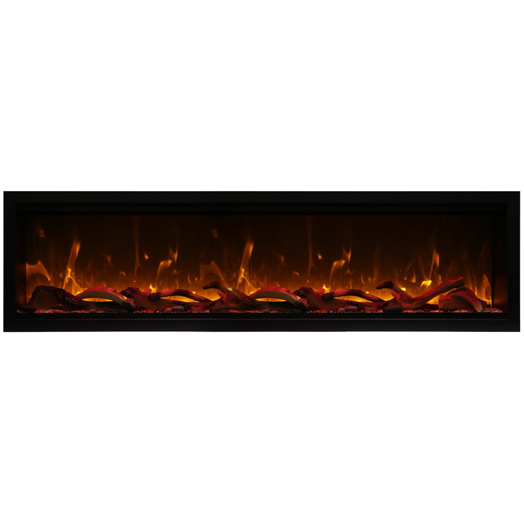 Amantii 88" Electric Fireplace Extra Tall, Built-in - SYM-88-XT