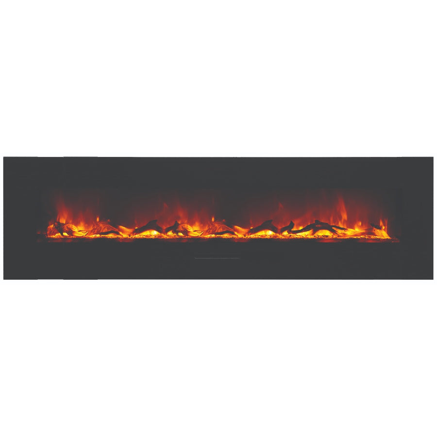 Amantii 72" Wall Mount Electric Fireplace