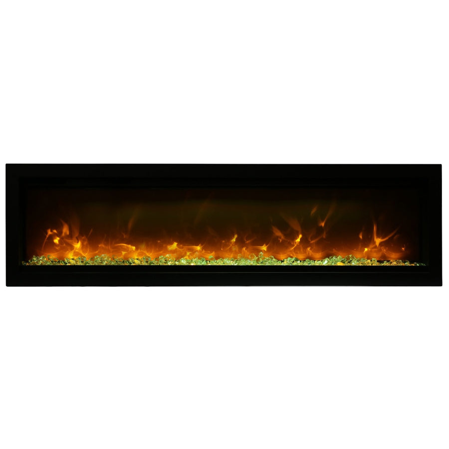Remii 60" Electric Fireplace Basic, Clean Face WM-60