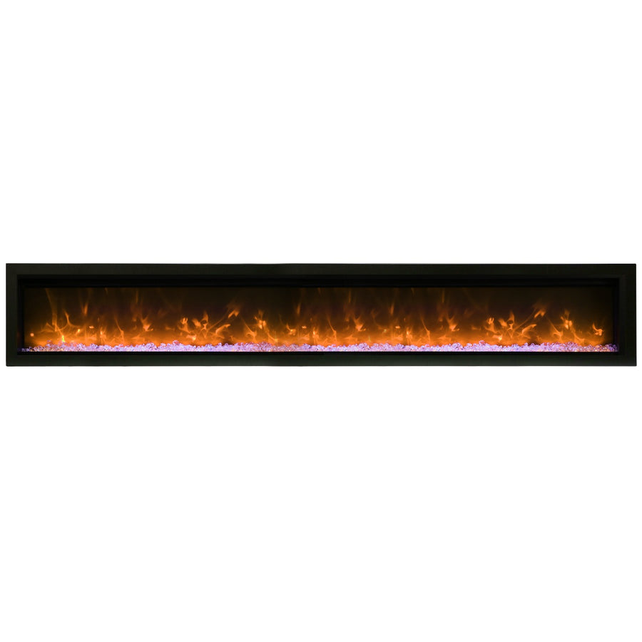 Remii 100" Electric Fireplace Basic, Clean Face WM-100