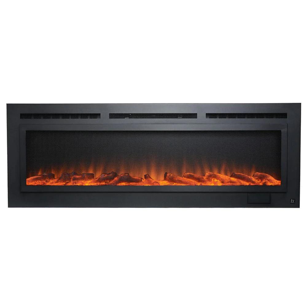 Touchstone Sideline Steel 80047 Linear Electric Fireplace