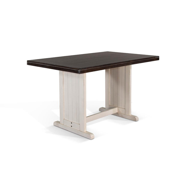 Sunny Designs 0114EC Carriage House counter height breakfast nook table