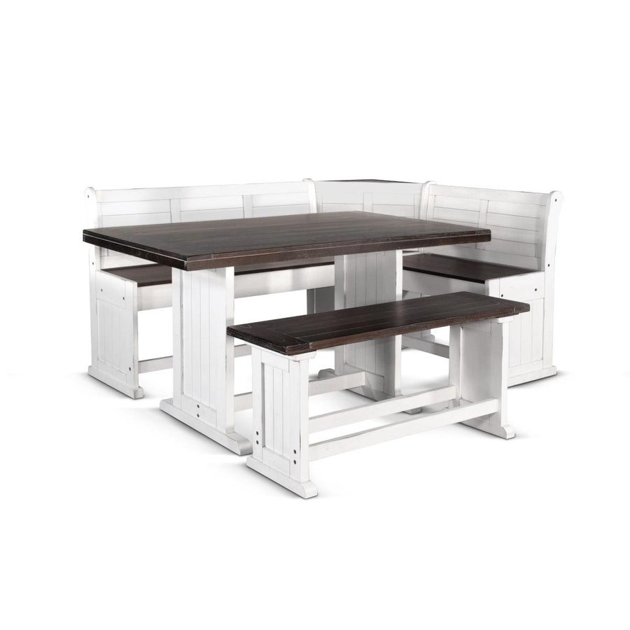 Sunny Designs 0114EC Carriage House counter height breakfast nook set