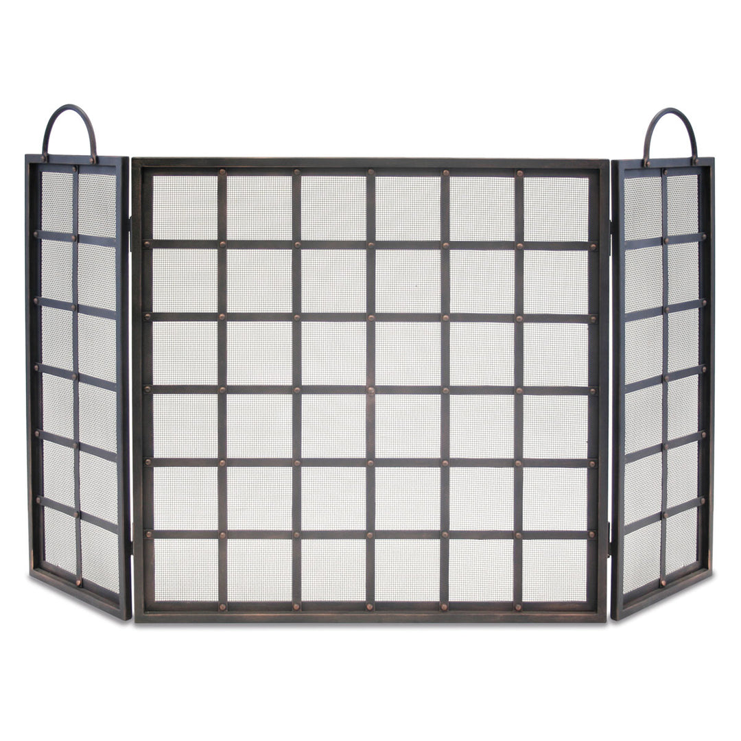 Pilgrim Hearth Manor Tri-Panel Fireplace Screen - 18228