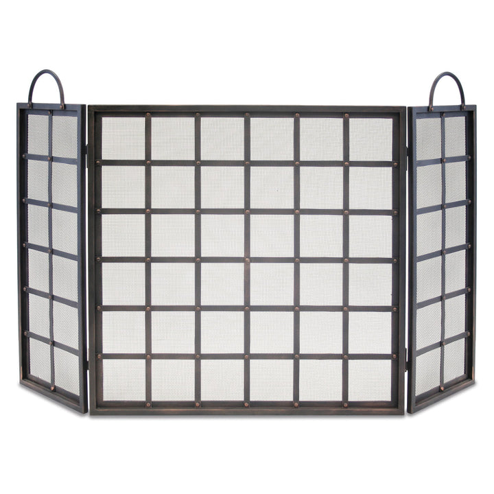 Pilgrim Hearth Manor Tri-Panel Fireplace Screen - 18228