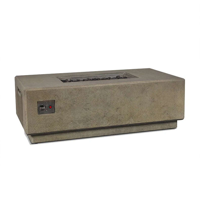 Ephraim 56" Outdoor Fire Pit w/ Hidden Tank - 1920LP