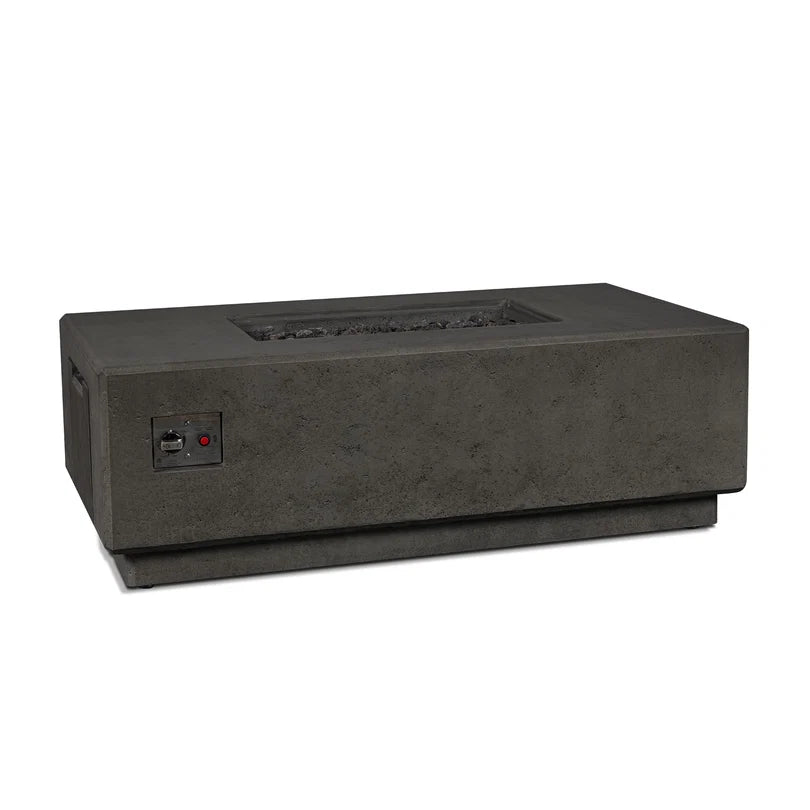Ephraim 56" Outdoor Fire Pit w/ Hidden Tank - 1920LP
