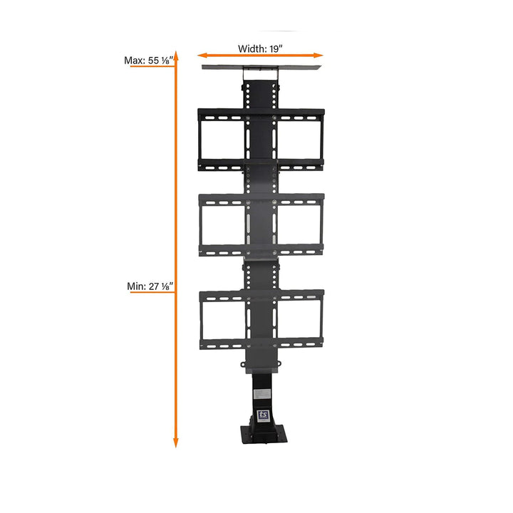 Touchstone SRV Smart WIFI Pro TV Lift Mechanism 32800 extended height dimensions