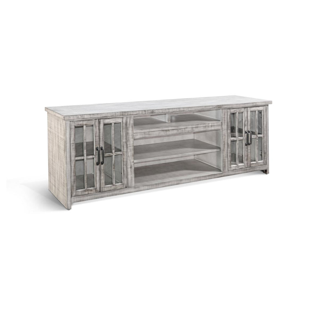 Sunny Designs 98" TV Console in Alpine Grey finish