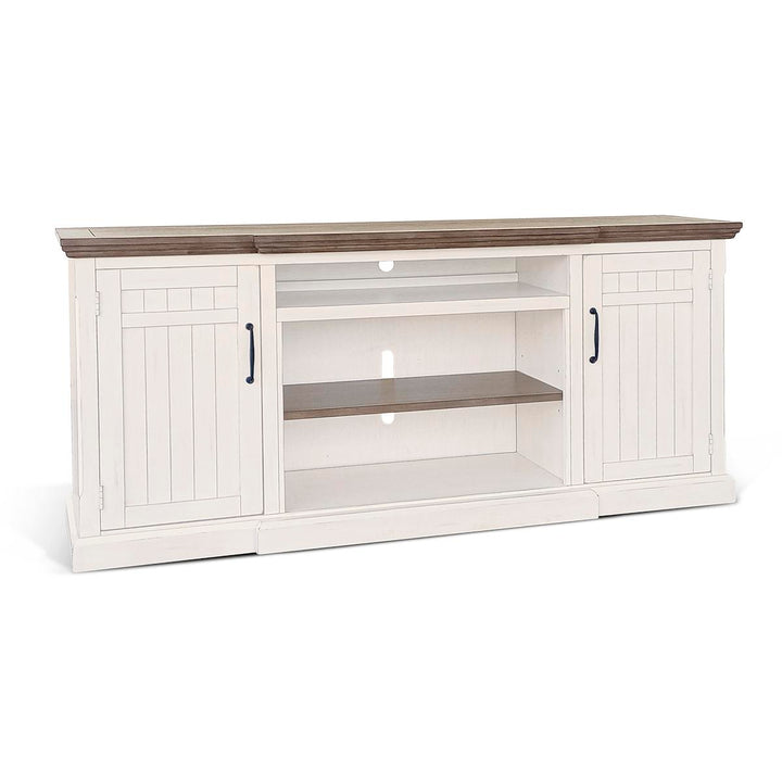 Sunny Designs Pasadena TV Console 3670MB with shelves