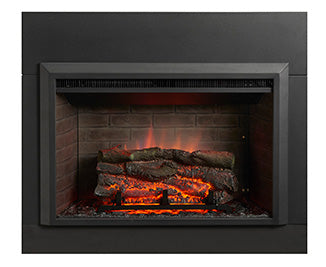 SimpliFire 32" Electric Fireplace Insert w/ Trim Option - GI-32-ZC