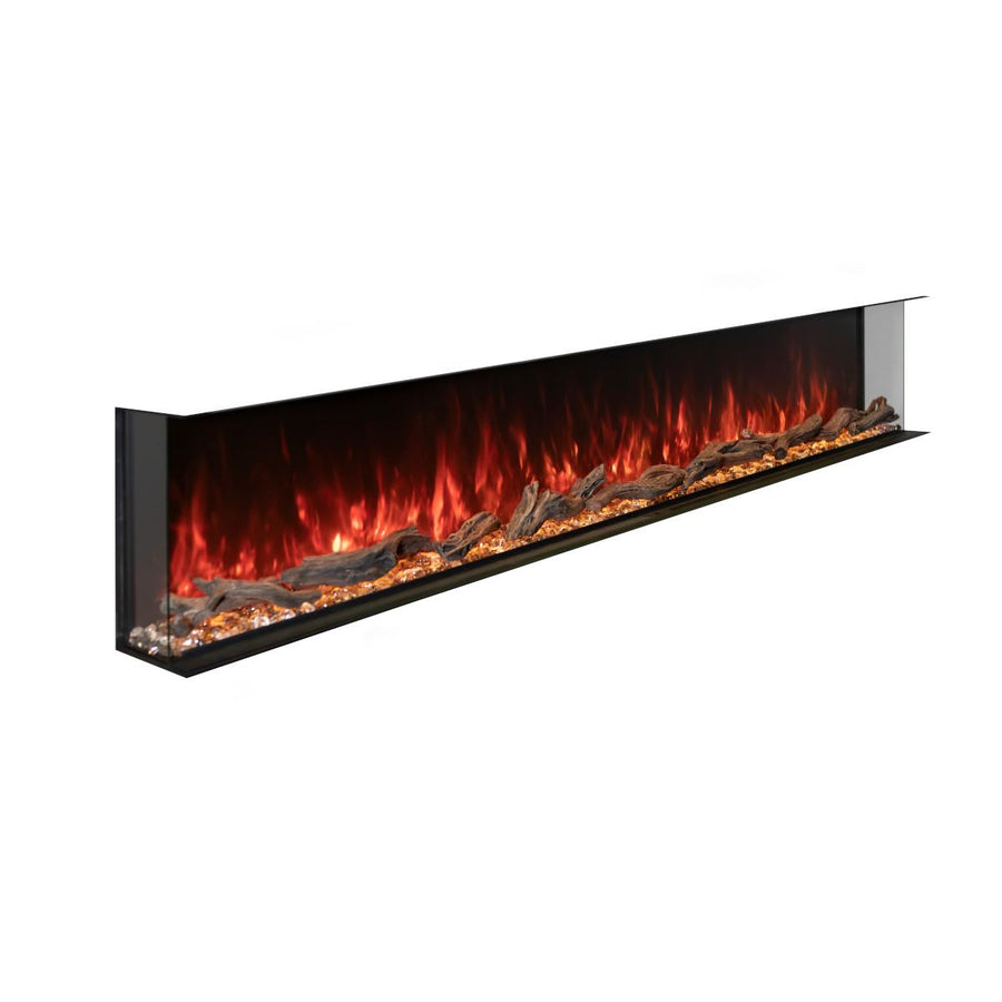 Modern Flames 96" Landscape Pro Multi-Sided Linear Electric Fireplace - LPM-9616
