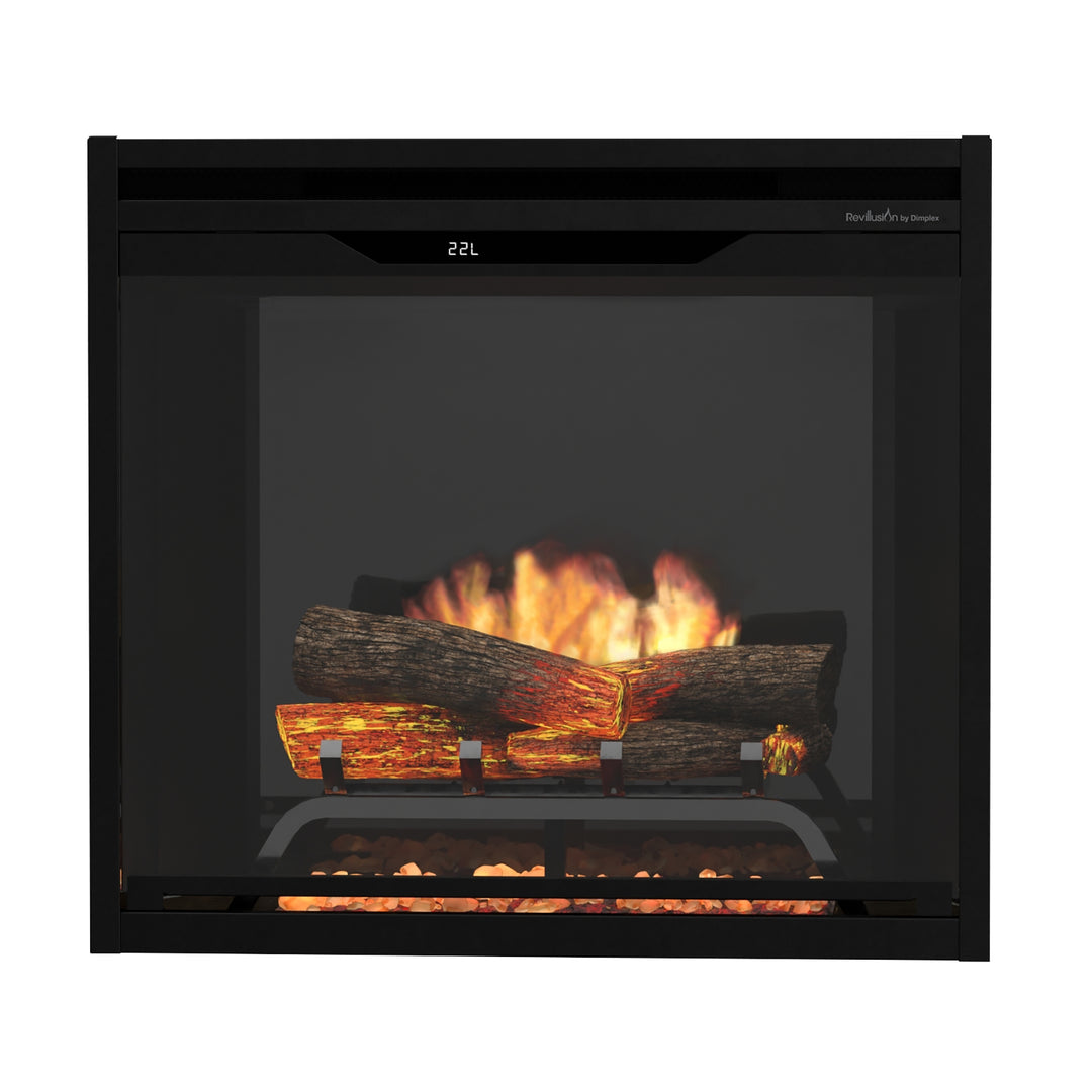 Dimplex Revillusion 24" Electric Fireplace w/ Black Background REV24-BL