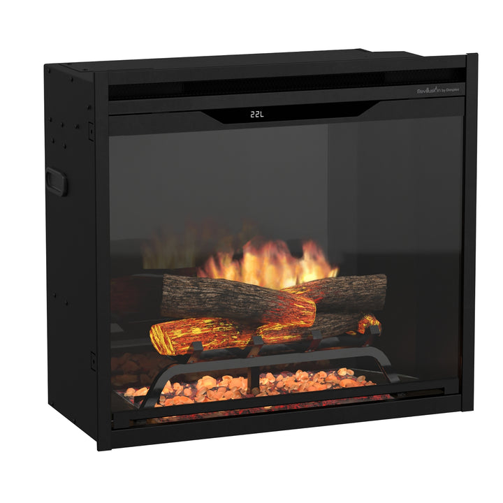 Dimplex Revillusion 24" Electric Fireplace w/ Black Background REV24-BL