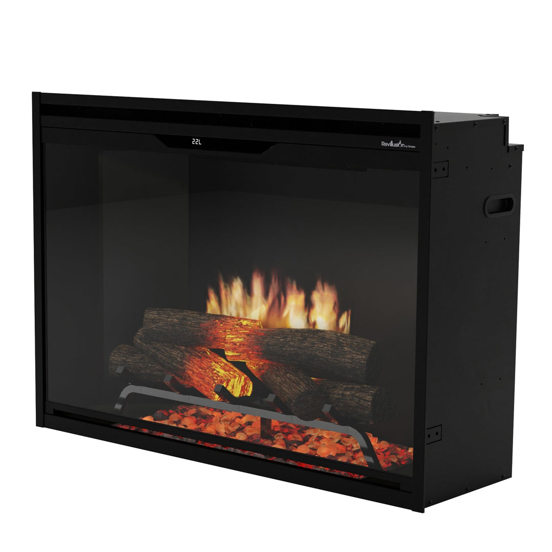 Dimplex Revillusion 36" Built-In Firebox with Black Background - REV36-BL / 500005448