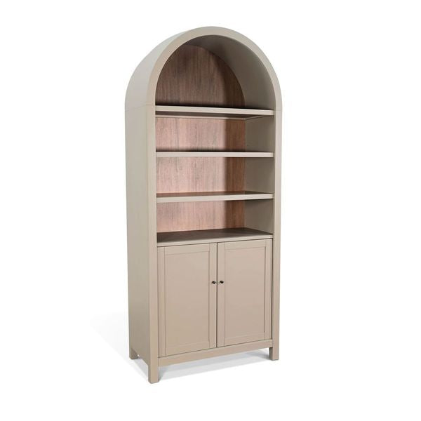 Sunny Designs Arched Display Cabinet with Doors