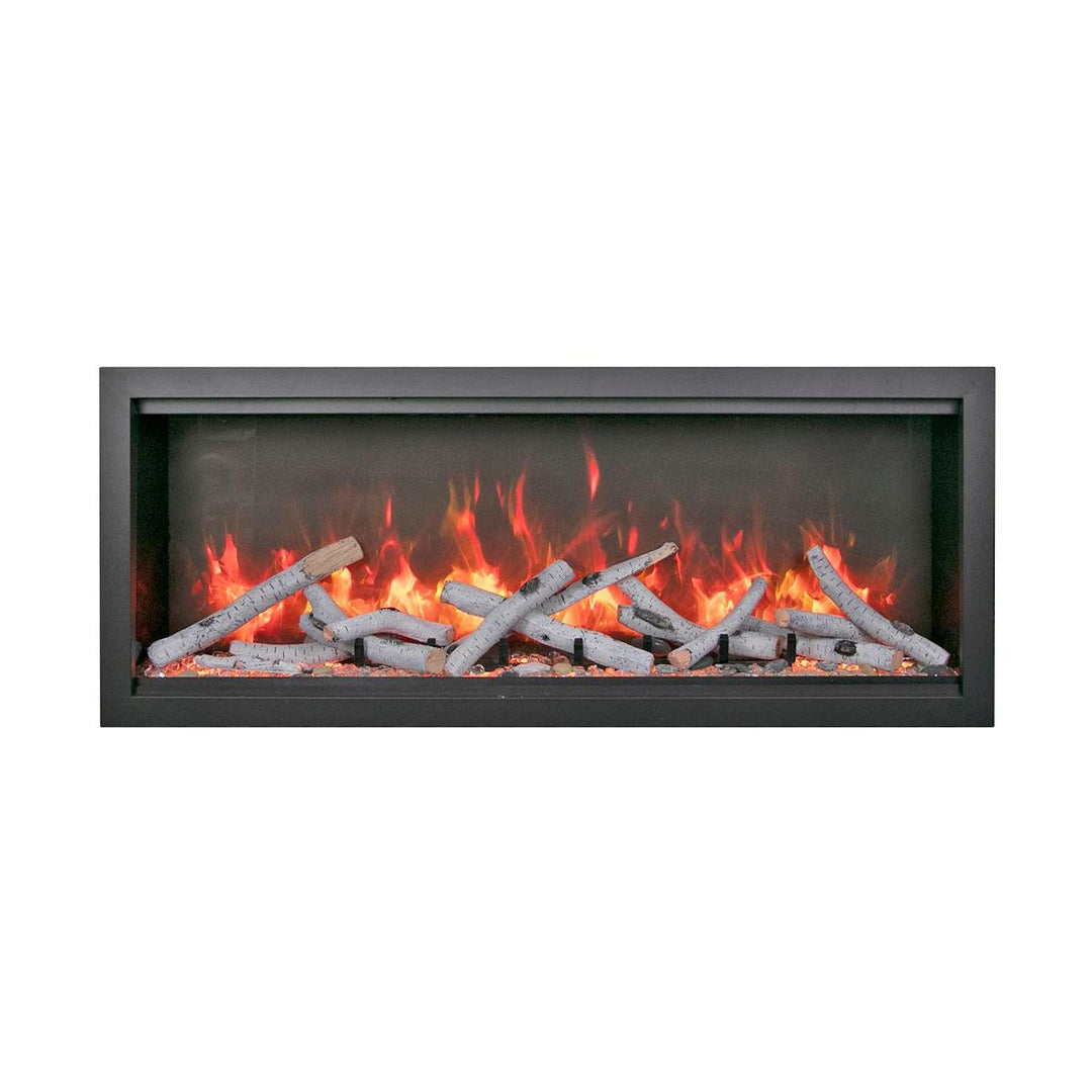 Amantii Symmetry Extra Tall Bespoke 50" Linear Electric Fireplace - SYM-50-XT-BESPOKE