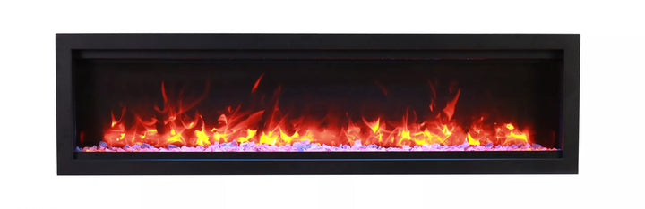 Amantii Symmetry Lumina Series Smart Built-in Electric Fireplace 34" - 100"