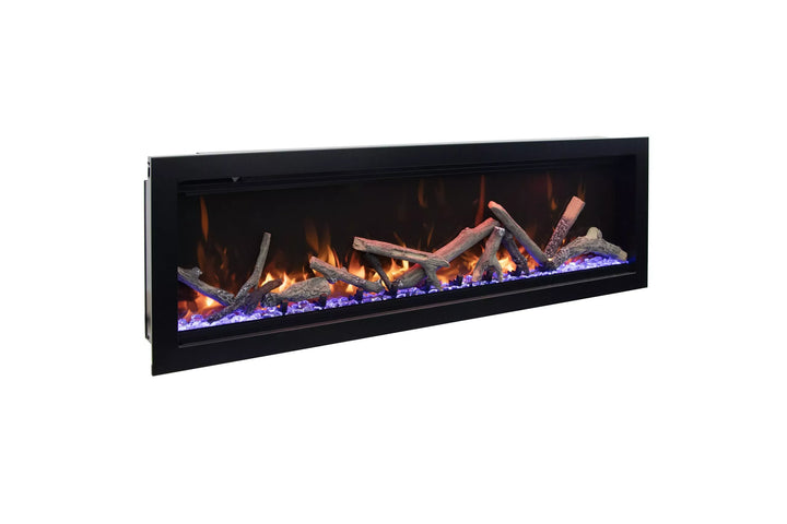 Amantii Symmetry Lumina Series Smart Built-in Electric Fireplace 34" - 100"
