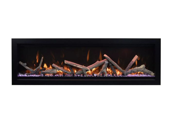 Amantii Symmetry Lumina Series Smart Built-in Electric Fireplace 34" - 100"