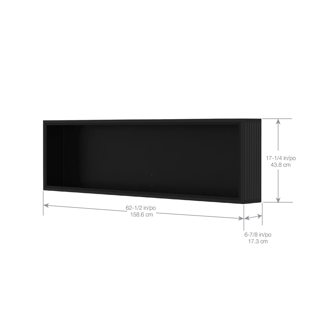 Dimplex STORM 60" Black Box Electric Fireplace