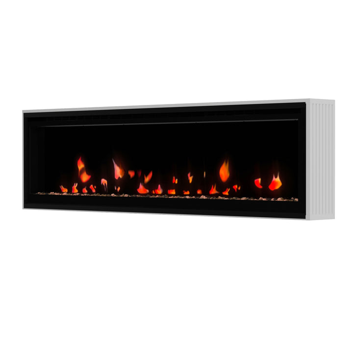Dimplex STORM White Box Surround with 60" Electric Fireplace