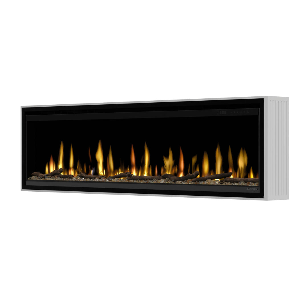 Dimplex STORM White Box Surround with 60" Electric Fireplace