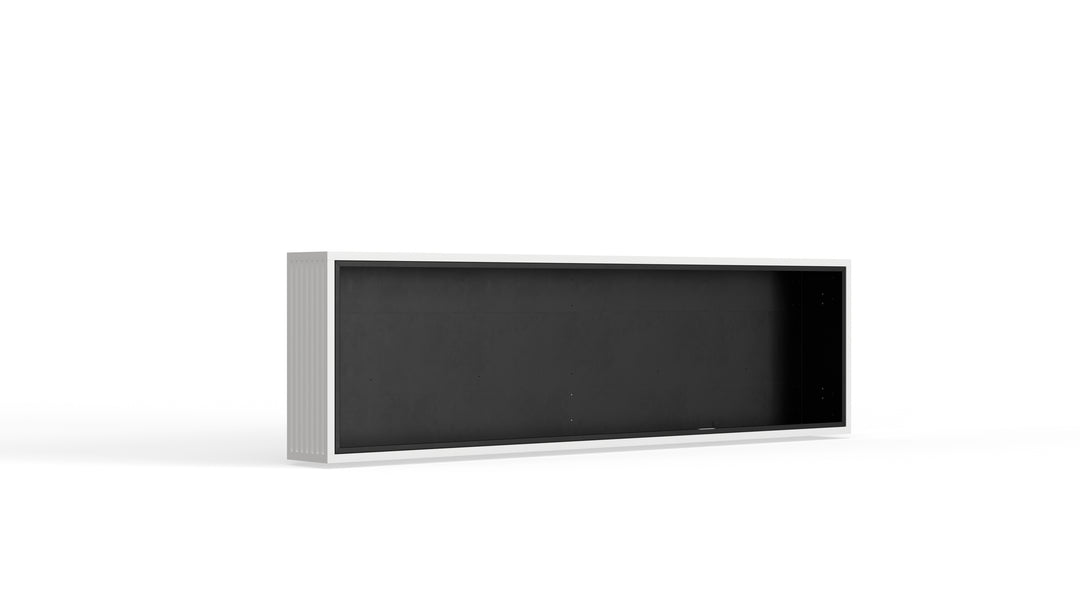 Dimplex STORM White Box Surround with 60" Electric Fireplace