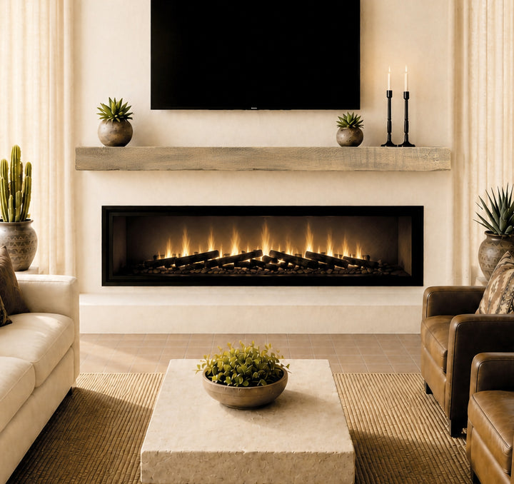 Pearl Mantels Whiskey Collection Non-Combustible Mantel Shelf - Multiple Colors Available