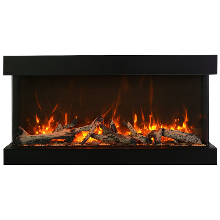 Amantii 88" Tru-View Extra Tall 3-Sided Electric Fireplace - 88-TRV-XT-XL