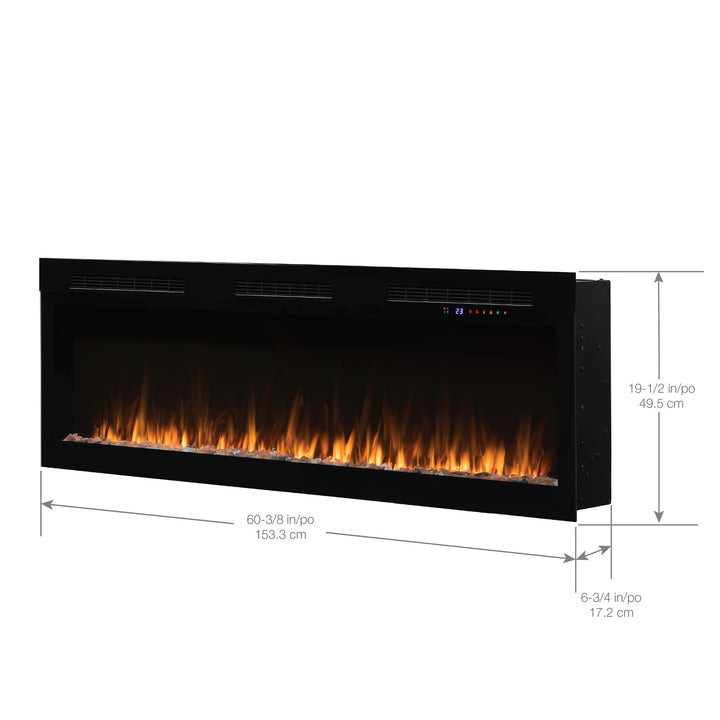 Dimplex Vital Sense Linear Electric Fireplace – 50", 60" & 74"