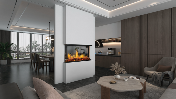 Modern Flames Nova Clear 48" See-Through Electric Fireplace