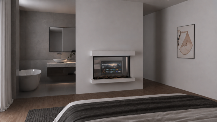 Modern Flames Nova Clear 48" See-Through Electric Fireplace