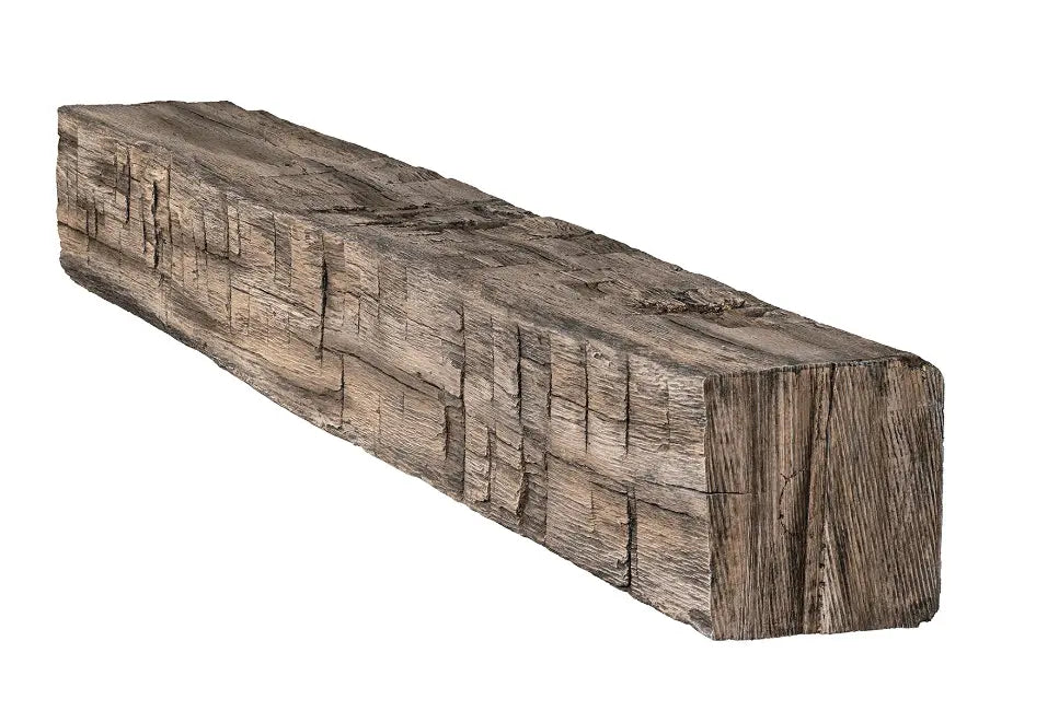 Pearl Mantels Tavern Timbered Beam Non-Combustible Mantel Shelf - Multiple Colors Available