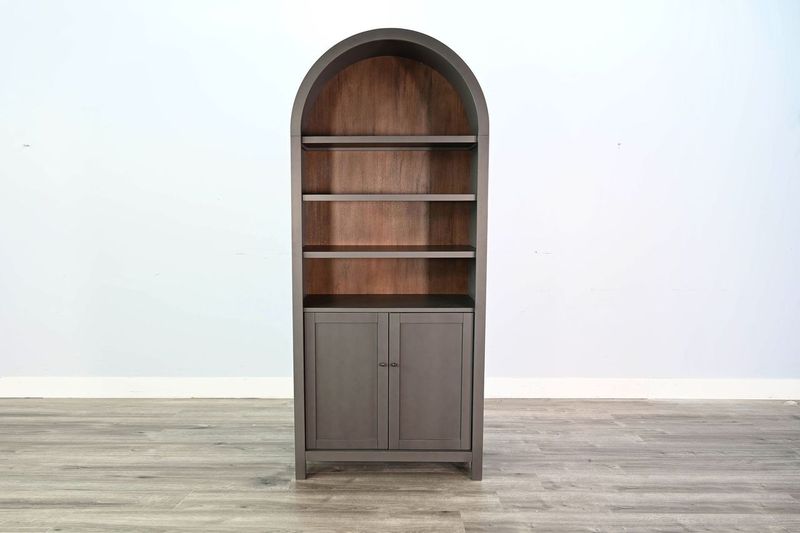 Sunny Designs Arched Display Cabinet with Doors