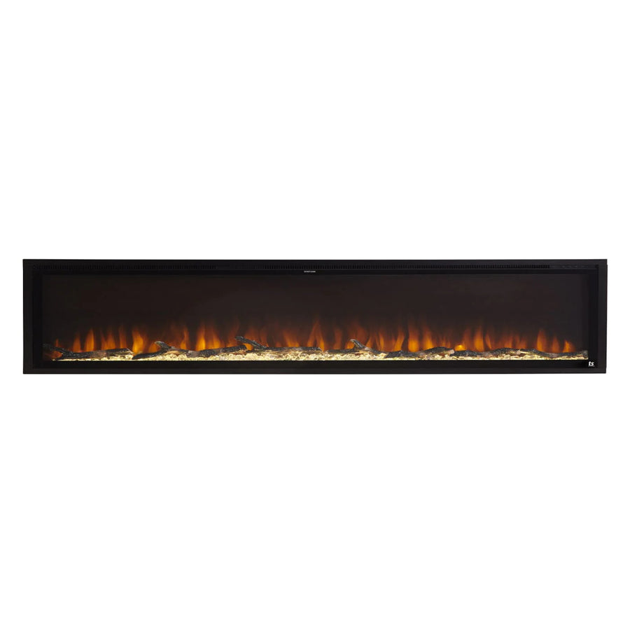 Touchstone Sideline Elite 100" Recessed Linear Electric Fireplace - 80044