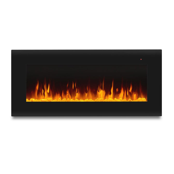 Real Flame Corretto 40" Wall-Mount Electric Fireplace - 1340E-BK