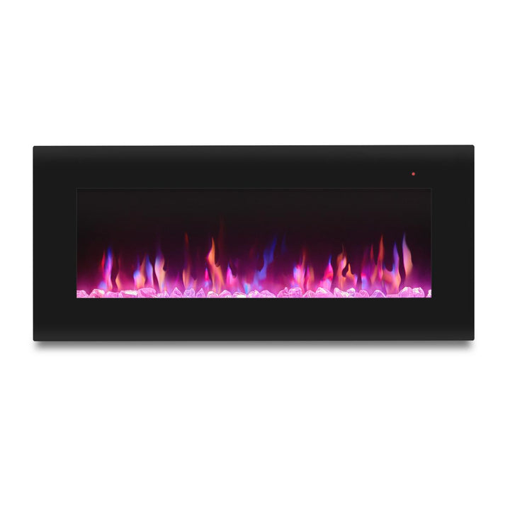 Real Flame Corretto 40" Wall-Mount Electric Fireplace - 1340E-BK