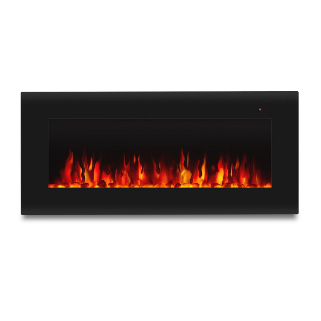 Real Flame Corretto 40" Wall-Mount Electric Fireplace - 1340E-BK